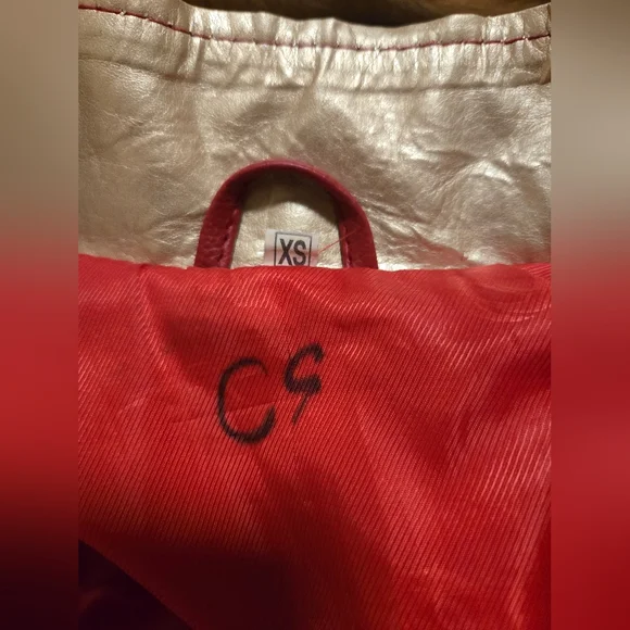 Queen Freddie Mercury red leather buckle concert jacket - Picture 9 of 9